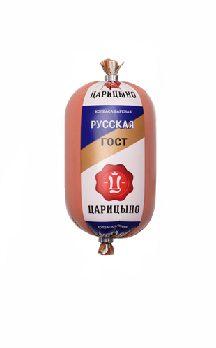 Колбаса Русская вареная ГОСТ Царицыно 400 гр 96432 - фото 10356