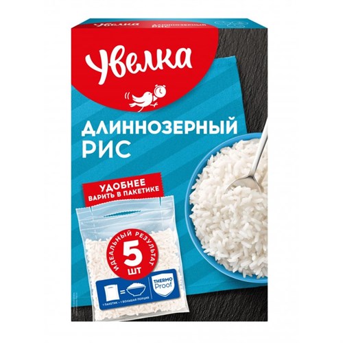 Рис Длиннозёрный Увелка 400 гр 96765 - фото 10435