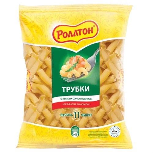 Макароны Роллтон трубки 400 гр 96915 - фото 10574