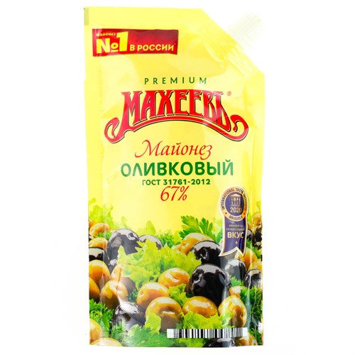 Майонез Махеевъ Оливковый 190 гр 96989 - фото 10650