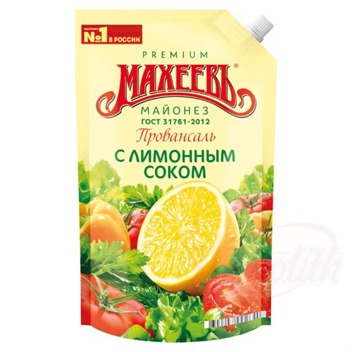 Майонез Махеевъ с лимонным соком 190 гр 97013 - фото 10669