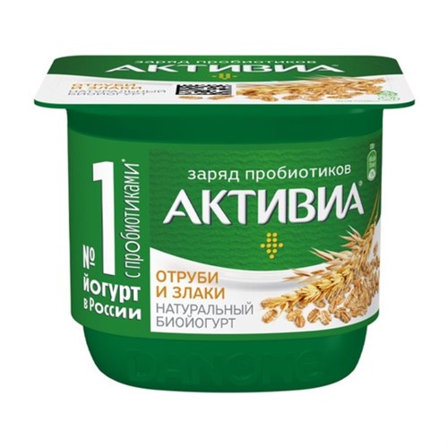 Биойогурт Активиа Злаки 120 гр 97121 - фото 10730