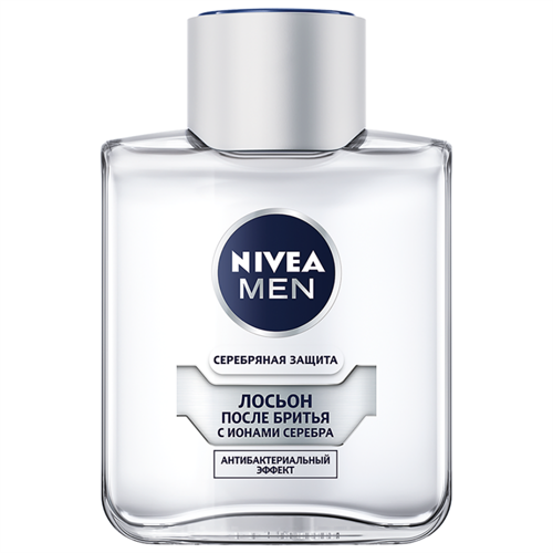 Лосьон после бритья Nivea Men Серебряная защита 100мл 97302 - фото 10878