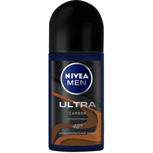 Дезодорант-антиперспирант Nivea Men Ultra Carbon 50мл 97324 - фото 10900