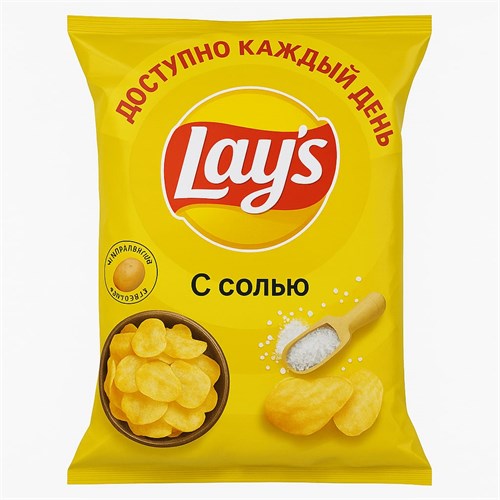 Чипсы картофельные LAY'S С солью 70 гр 97621 - фото 11173