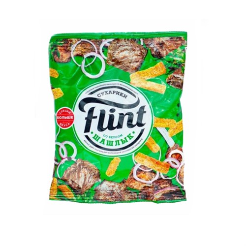 Сухарики Flint шашлык 60 гр 97682 - фото 11234