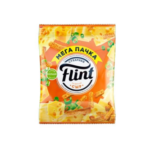 Сухарики Flint сыр 100 гр 97689 - фото 11244