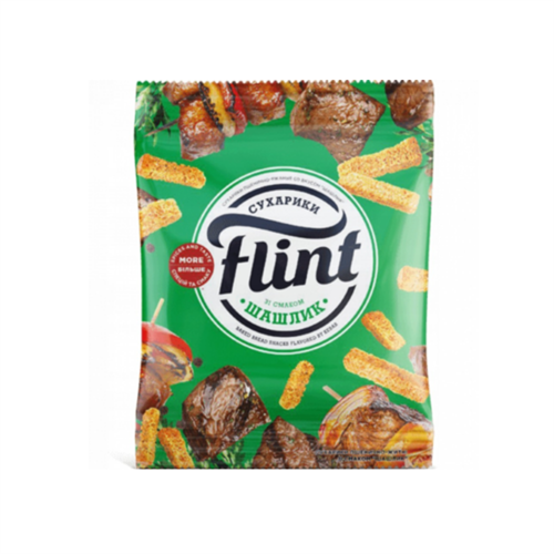 Сухарики Flint шашлык 100 гр 97690 - фото 11245