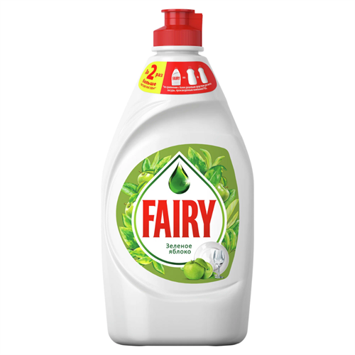 Средство для мытья посуды Fairy Зеленое яблоко 650 мл 97859 - фото 11348
