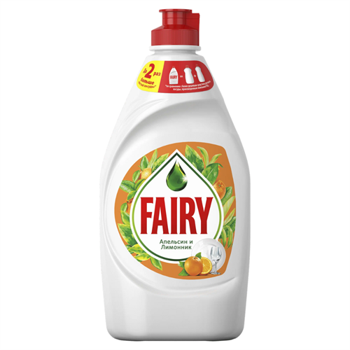 Средство для мытья посуды Fairy Апельсин и лимонник 650 мл 97860 - фото 11349