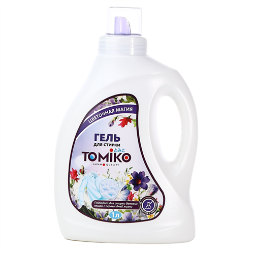 Гель для стирки Tomiko Цветочная магия 1л 97964 - фото 11456
