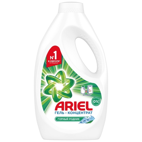 Гель для стирки Ariel Горный родник 1.3 л 97985 - фото 11477