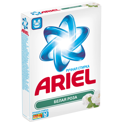 Стиральный порошок Ariel Белая роза Ручная стирка 450 гр 98012 - фото 11507