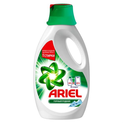 Гель для стирки Ariel Горный родник 1.95 л 98014 - фото 11509