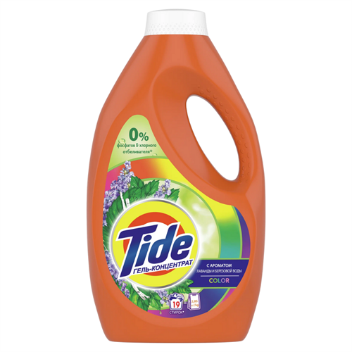 Гель для стирки Tide Лаванда и Березовая вода 1.235 л 98109 - фото 11667