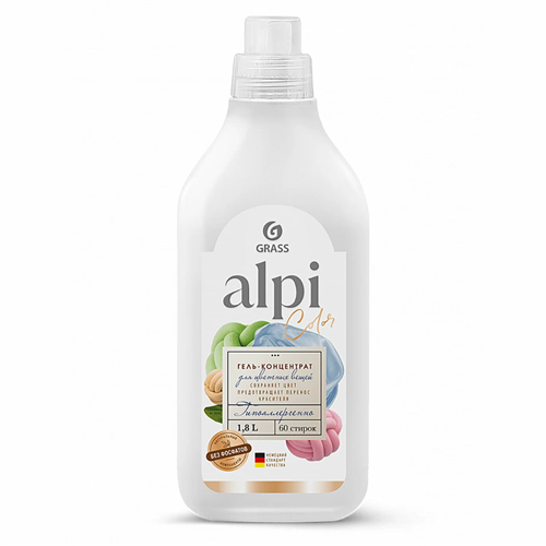 Гель-концентрат GRASS ALPI для цветных вещей 1.8л 98155 - фото 11714