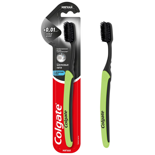 Зубная щетка Colgate Шелковые нити 98534 - фото 12107
