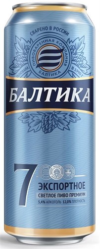 Пиво Балтика 7 0,45 л ж/б 95757 - фото 9775