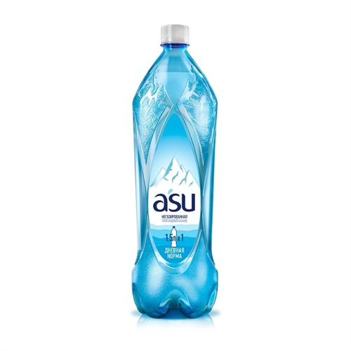 Минеральная вода Asu не газированная 1 л п\б 95956 - фото 9943