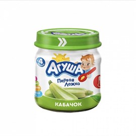 Пюре Агуша цыпленок кабачок 80 гр 96100