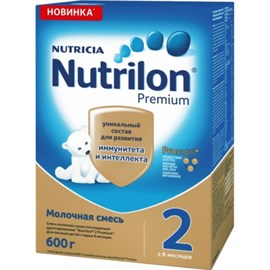 Молочная смесь Nutrilon Premium  №2 600 гр 96122