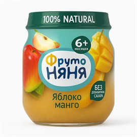 Пюре Фруто Няня яблоко и манго 100 гр 96171