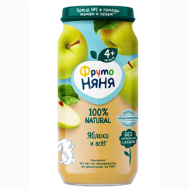 Пюре Фруто Няня Яблоко 250 гр 96186