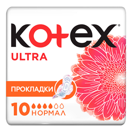 Прокладки Kotex Ultra Normal 10шт 96211