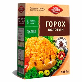 Крупа Горох Колотый Агромастер 400 гр 96690