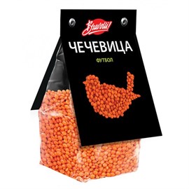 Крупа Чечевица Футбол Красная Bravalli 350 гр 96722