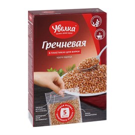 Крупа Гречневая Увелка ядрица 400 гр 96778