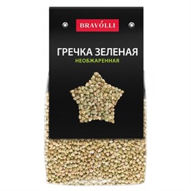 Крупа Гречневая Зеленая Bravalli 350 гр 96810