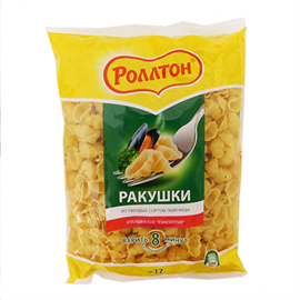 Макароны Роллтон ракушки 400 гр 96887
