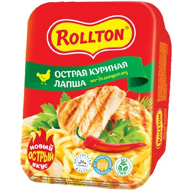 Лапша Роллтон Куриная острая лоток б/п 90 гр 96889