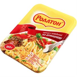 Лапша Роллтон Говядина лоток 90 гр 96891