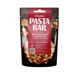 Pasta-Bar соус для макарон с беконом в сливочно-сырном соусе 120 гр 96978