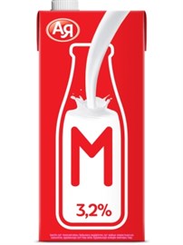 Молоко АЯ 3,2% 925 мл т/п 97070