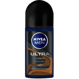Дезодорант-антиперспирант Nivea Men Ultra Carbon 50мл 97324
