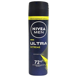 Дезодорант-антиперспирант спрей Nivea Men Ultra Extreme 150мл 97330