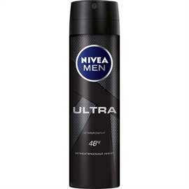 Дезодорант-антиперспирант спрей Nivea Men Ultra 150мл 97335