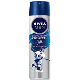Дезодорант-антиперспирант спрей Nivea Men Экстремальная свежесть 150мл 97338