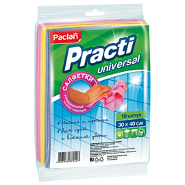 Салфетки для уборки Paclan Practi 10шт 97429