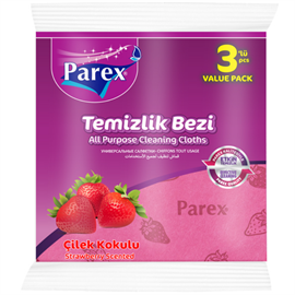 Салфетки впитывающие PAREX с запахом клубники 3 шт 97431