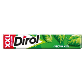 Жевательная резинка Dirol XXL Мята 19гр 97456