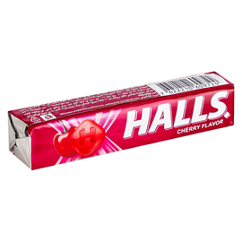 Карамель леденцовая HALLS Вишня 25гр 97458