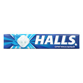 Карамель леденцовая HALLS Оригинальный 25гр 97466