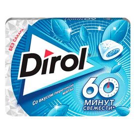 Жевательная резинка Dirol Перечная мята 19.5гр 97467