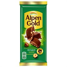 Шоколад Alpen Gold Фундук 80гр 97489