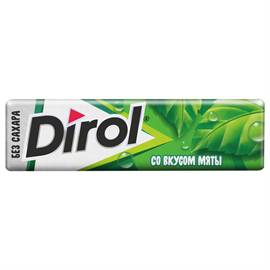 Жевательная резинка Dirol Мята 13,6гр 97500
