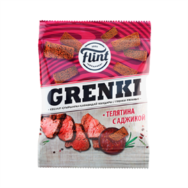 Гренки Flint телятина аджика 180 гр 97579